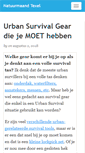 Mobile Screenshot of natuurmaandtexel.nl